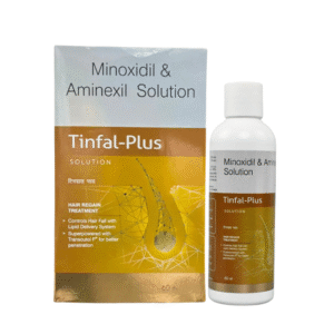 Tinfal Plus Minoxidil Solution for advanced hair regrowth and hair fall control treatment
