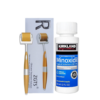 Kirkland Minoxidil 5% + ZGTS Derma Roller (192 Needles) – Professional Hair Regrowth Kit | Buy Online in Bangladesh