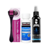 Kirkland Minoxidil 5% + Derma Roller System + Muschtac Ocean Face Wash Hair & Beard Growth Combo Pack | Online Shop Bangladesh
