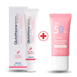 Glutathione Brightening & Japan Sakura – Your Skin’s Glow & Protection Combo!