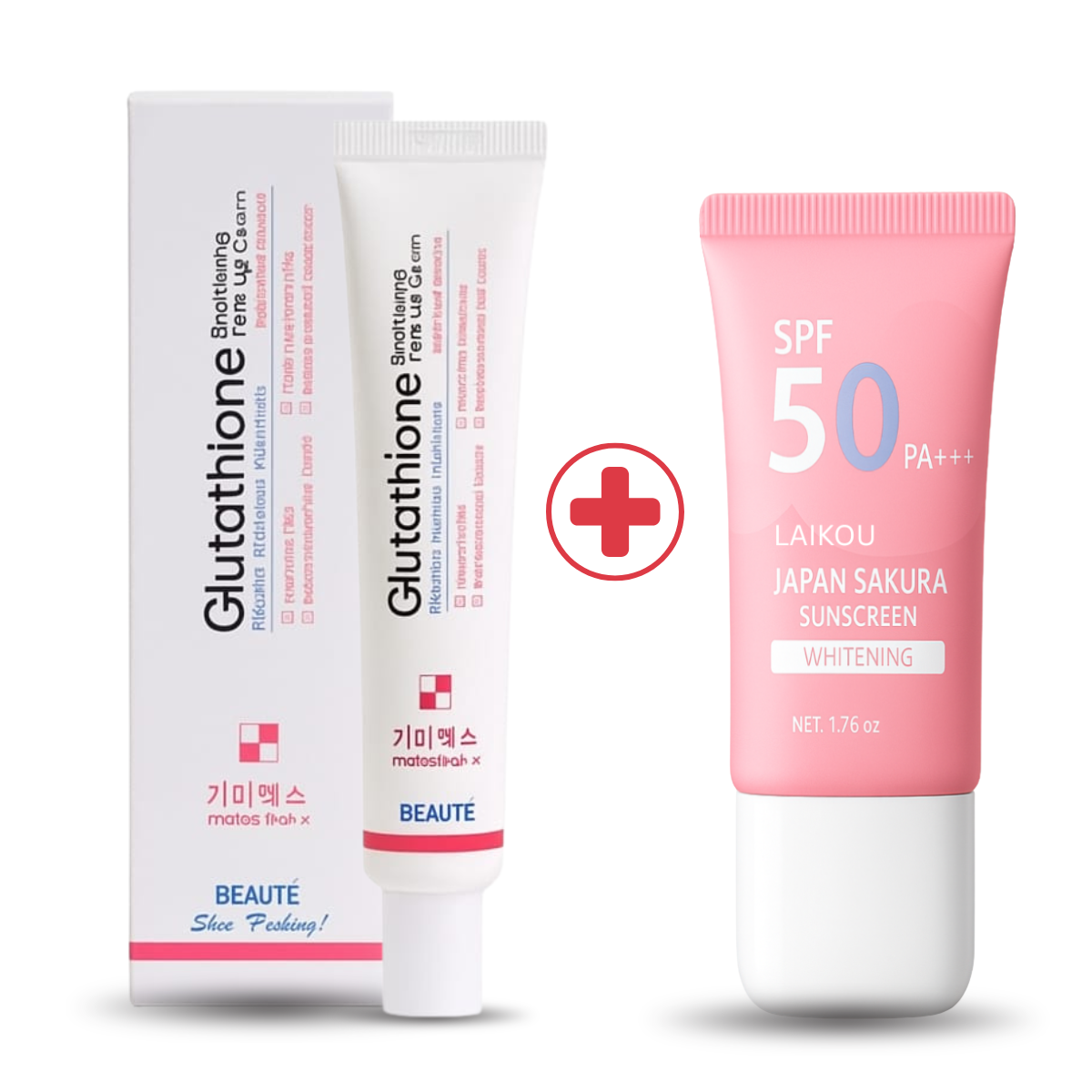 Glutathione Brightening & Japan Sakura – Your Skin’s Glow & Protection Combo!