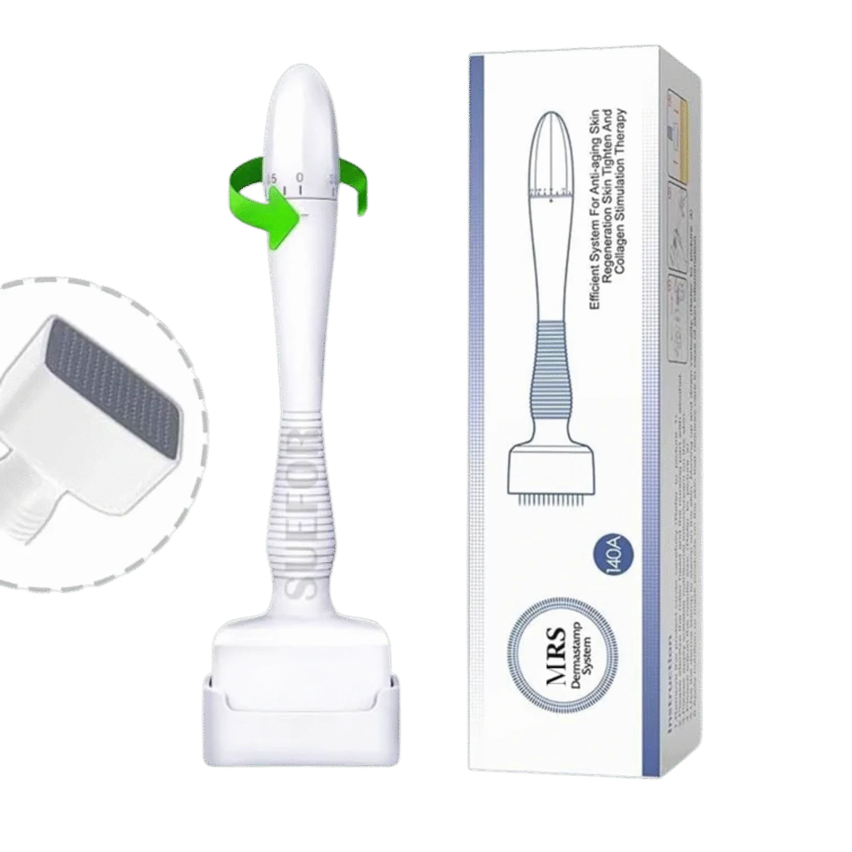 MRS Derma Stamp 140 Titanium Micro Needle – 0.2mm~3mm